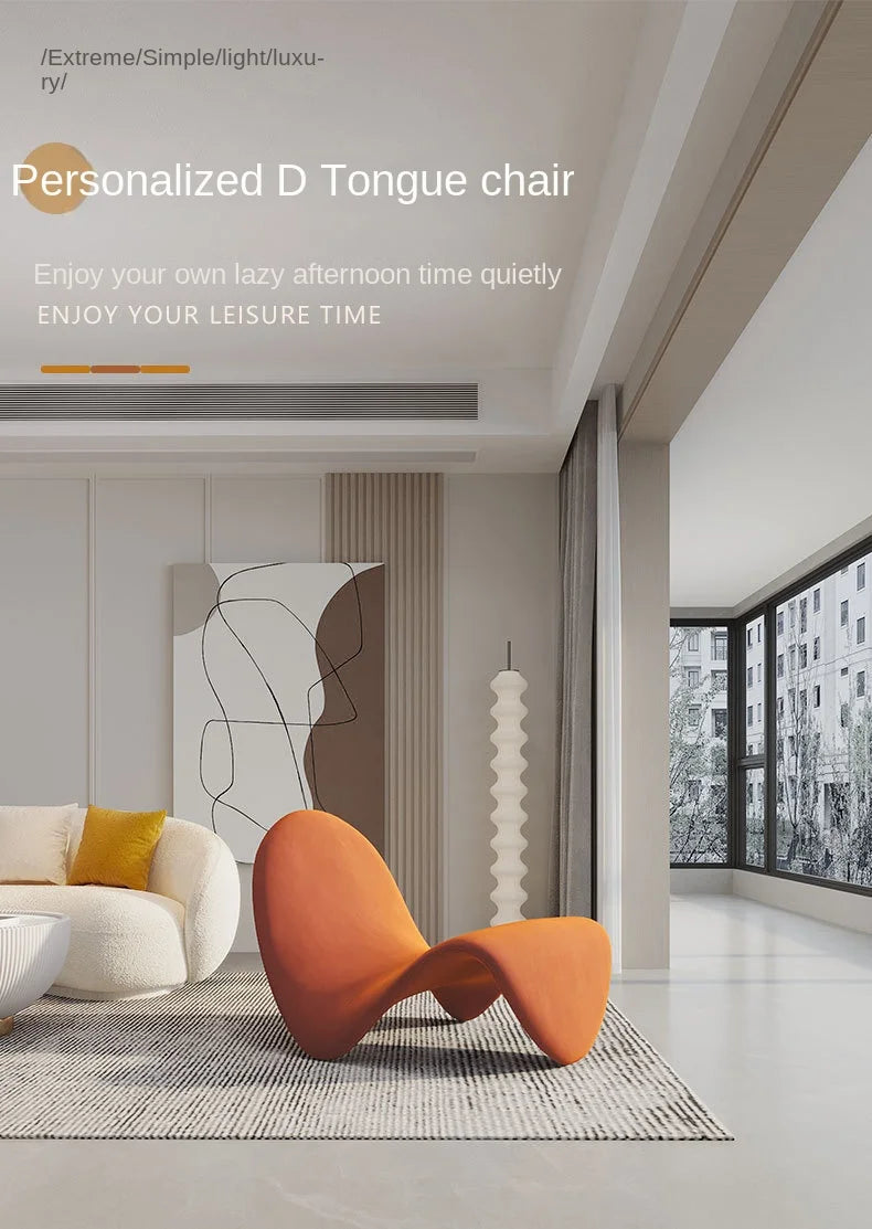 Black Tongue Chair by 𝕄𝕔 𝕋𝕙𝕖 𝔹𝕝𝕒𝕔𝕜 𝔻𝕚𝕒𝕞𝕠𝕟𝕕